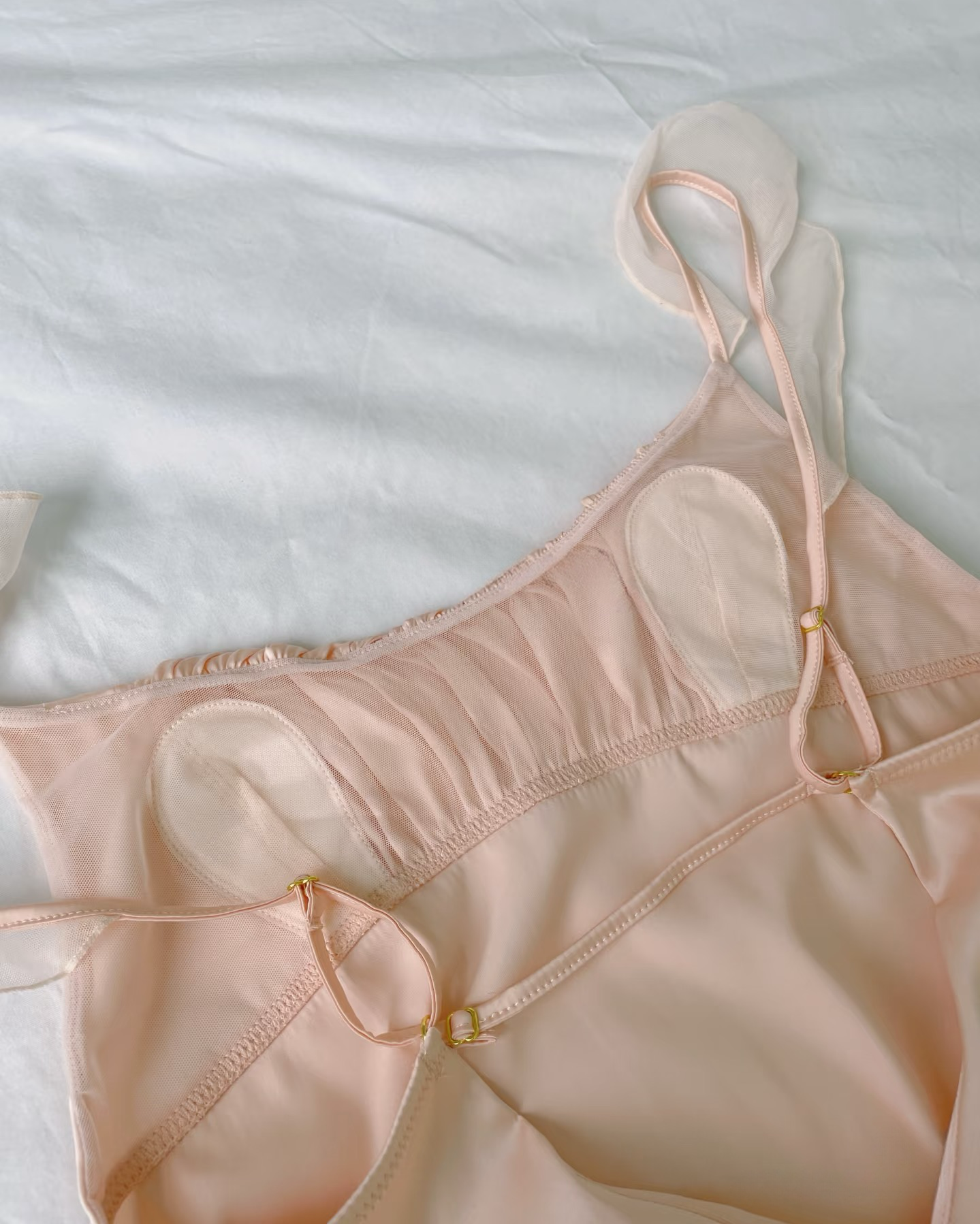 Emmie Satin Nightie in Pink
