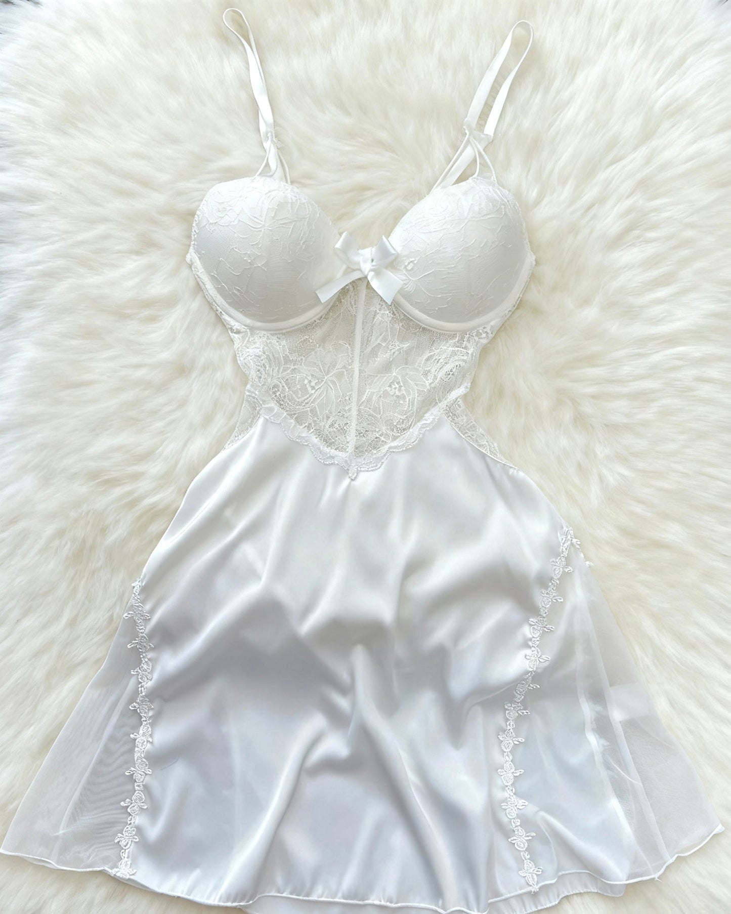 Nuisette Corset Blossom Collection Arc-en-ciel