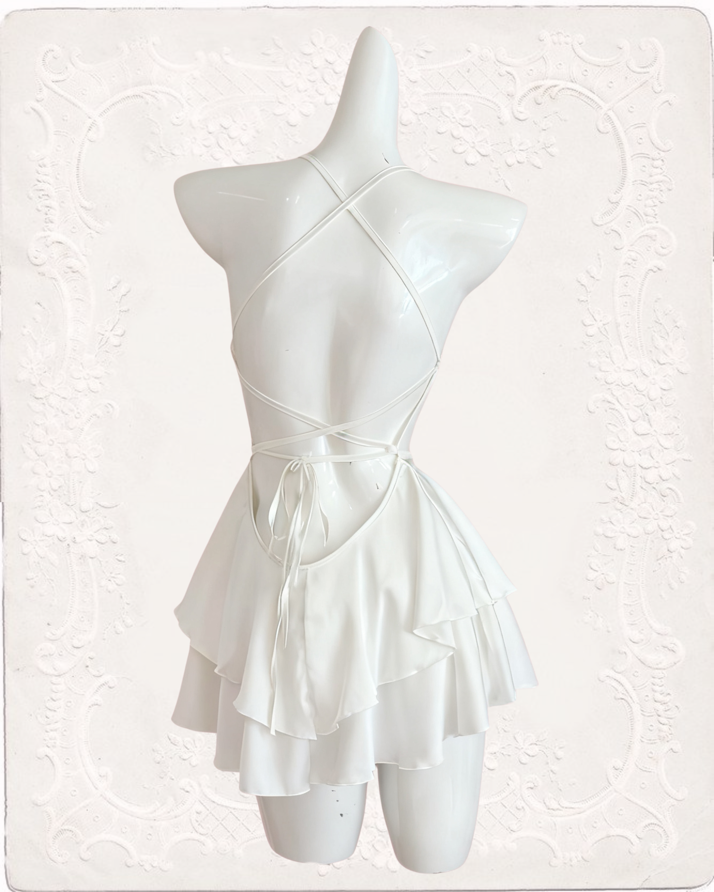 Bellouve Satin Nightie in White