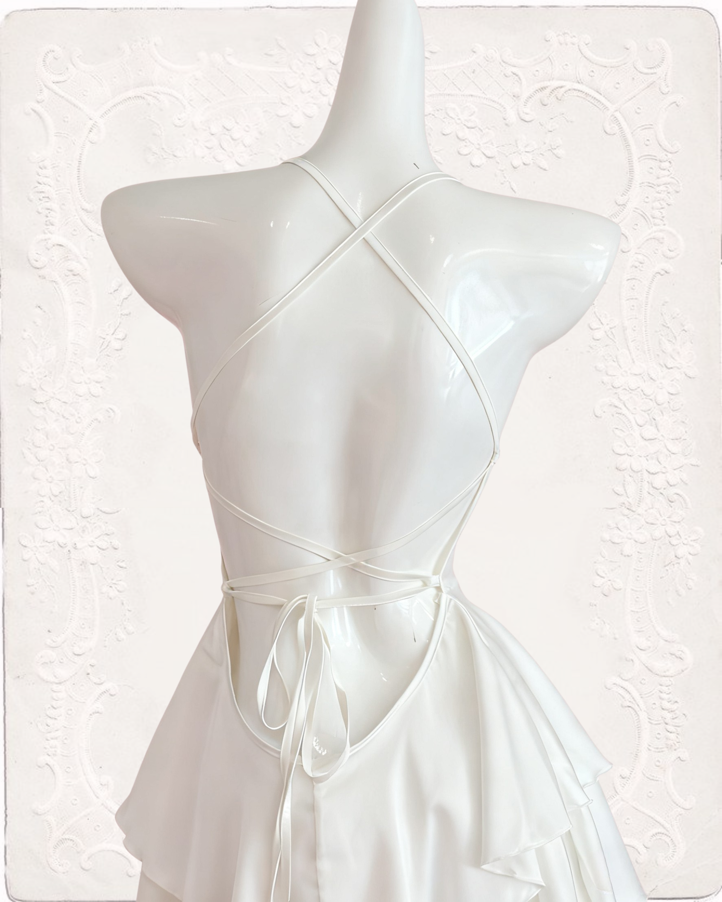 Bellouve Satin Nightie in White