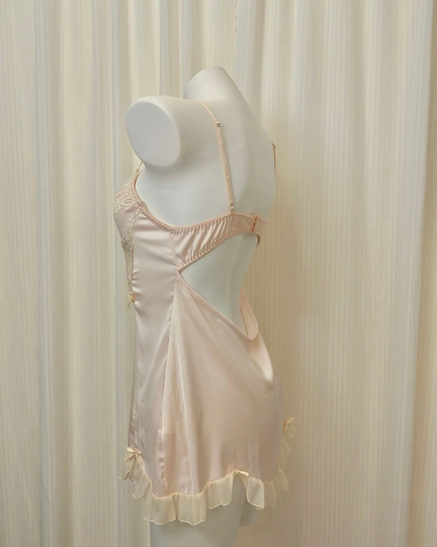 Nuisette à Armatures 'Angelique' en Rose Bébé