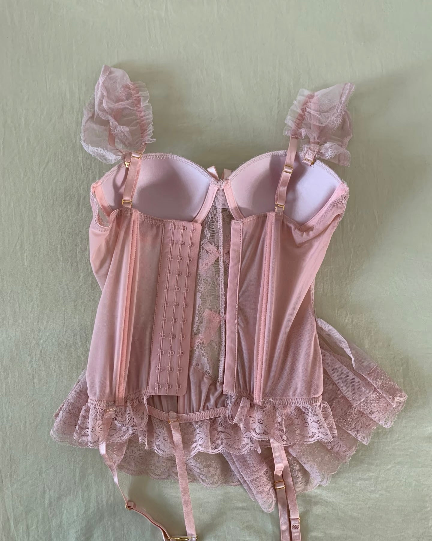 Corset Ballerine Madison en Rose Poudré