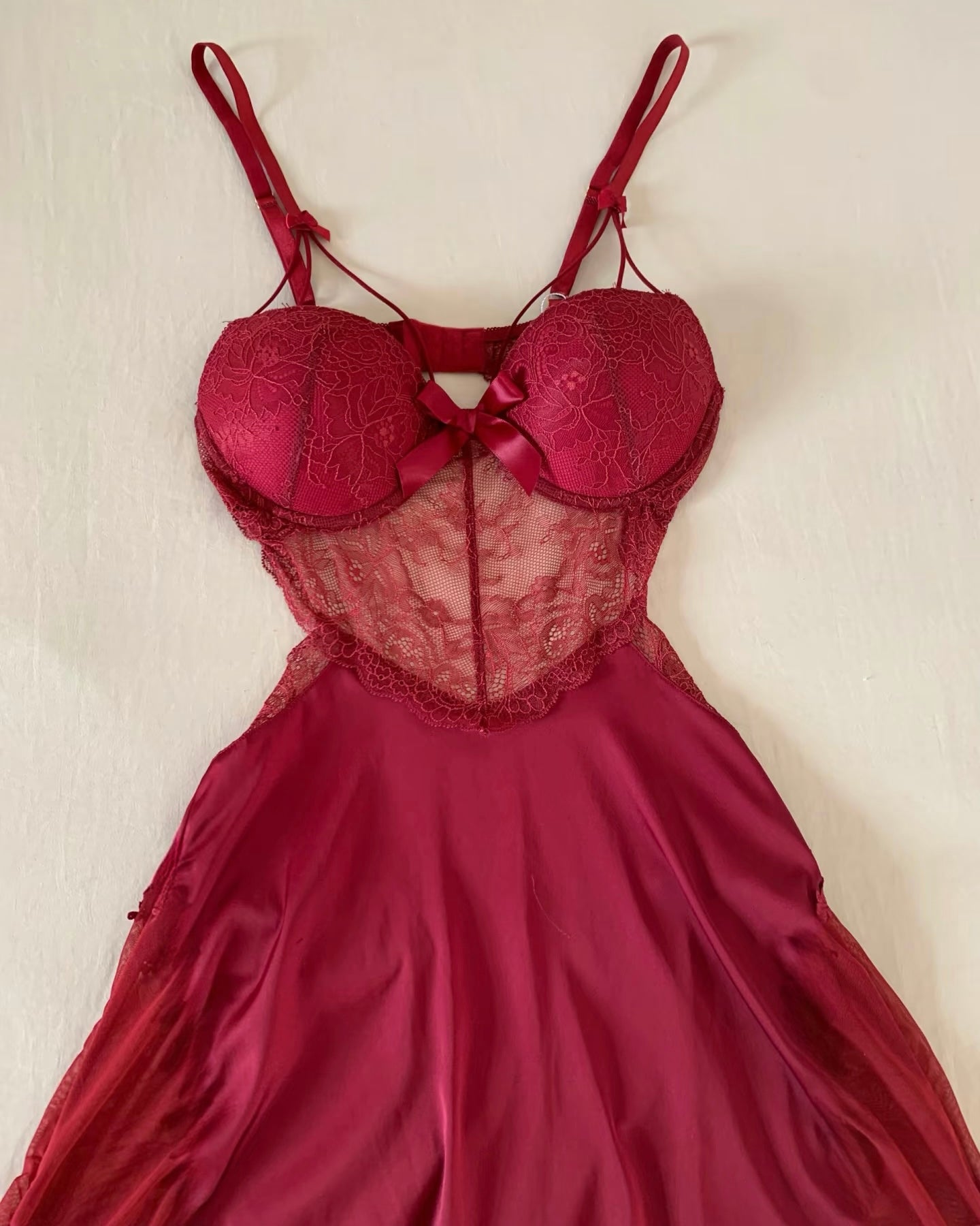 Nuisette Corset Blossom Collection Arc-en-ciel