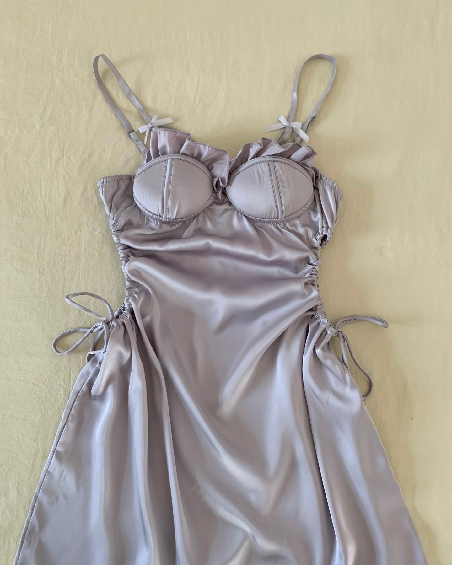 Annalise Cutout Nightie in Purple