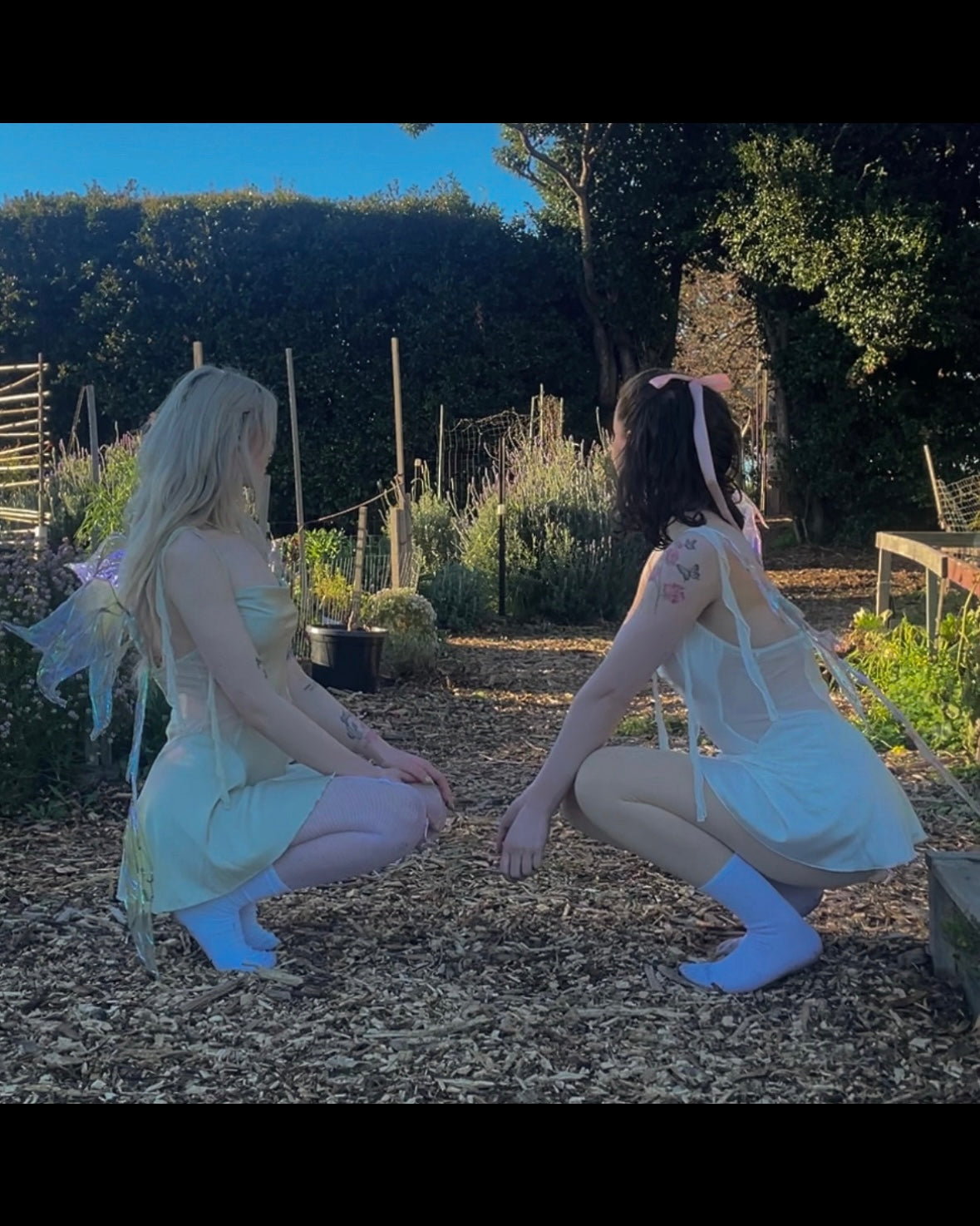 Freya Satin Nightie in White