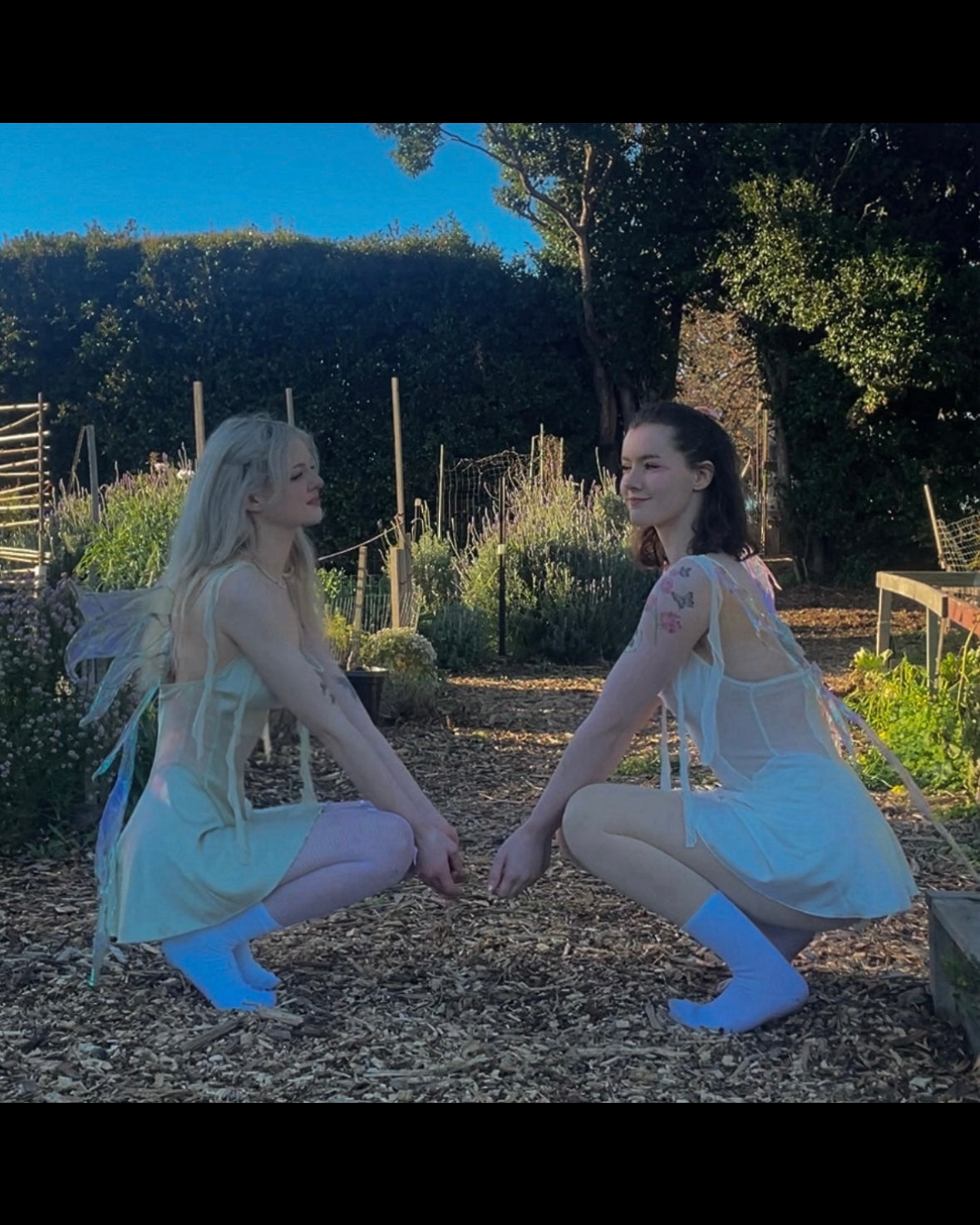 Freya Satin Nightie in White