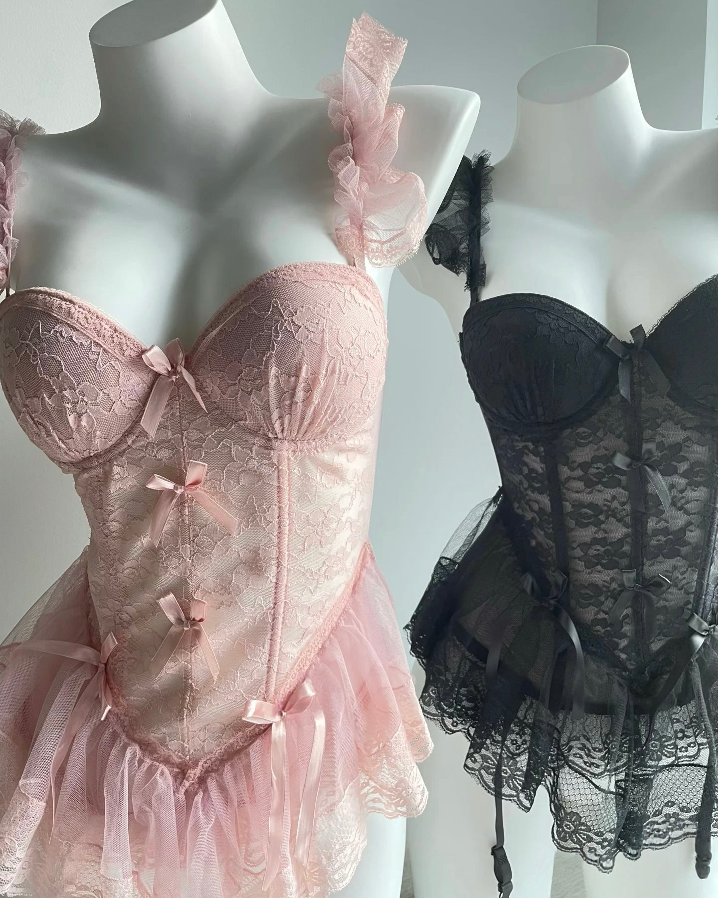 Corset Ballerine Madison en Noir Profond