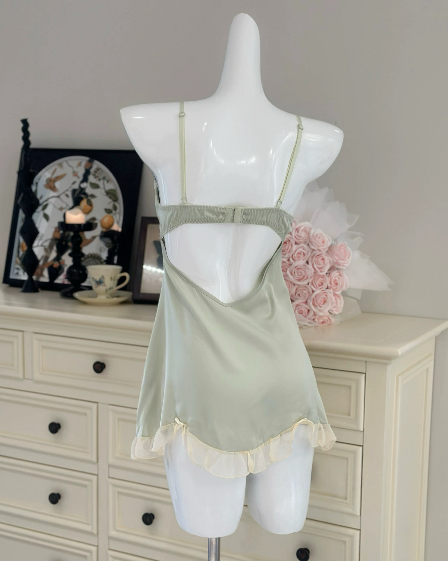 Angelique Underwire Nightie in Green