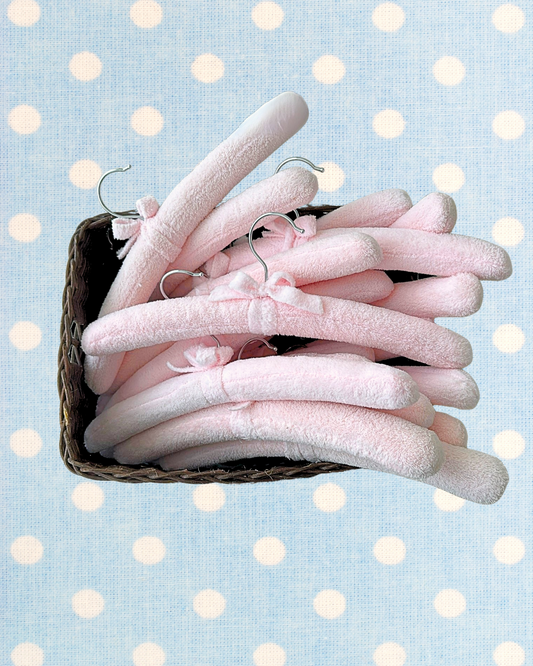 Pink Fluffy Hanger